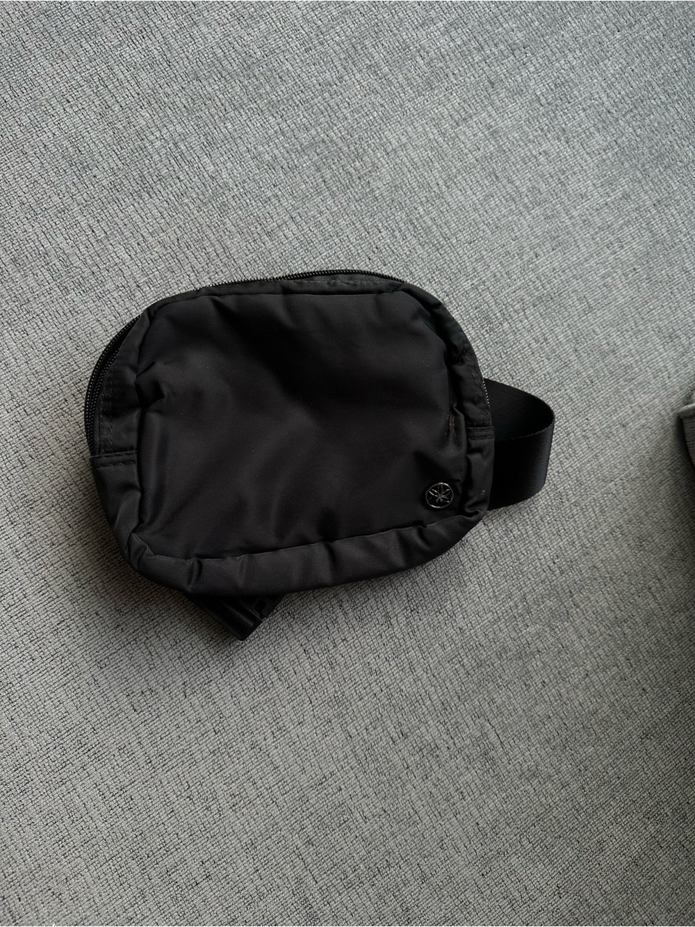Black GAIM Crossbody Waist Bag